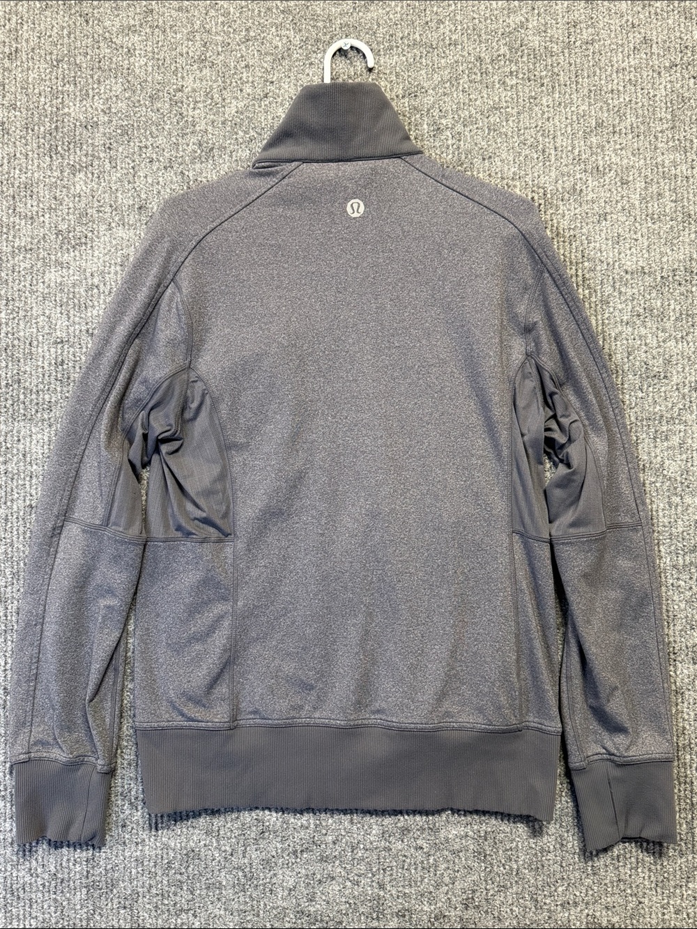 Lululemon Men’s Vent Tech Full Zip Jacket Magnetic Pocket Gray Size Medium - Picture 7 of 13